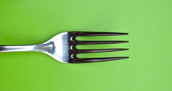 abstract art cooking cutlery